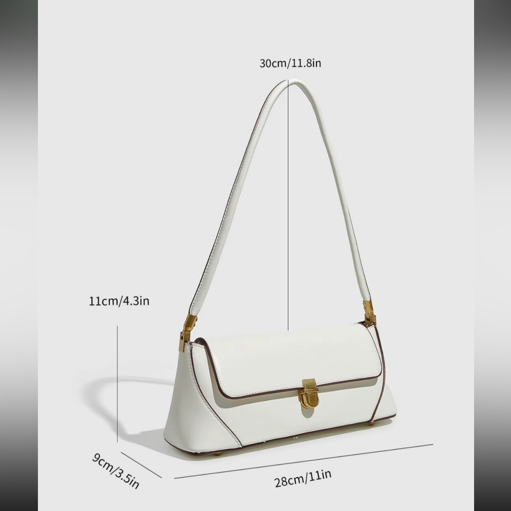 NWOT White Shoulder Purse